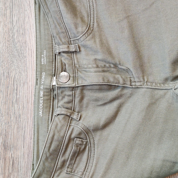 Jacqueline de Yong | Olive green pants - Picture 3 of 3